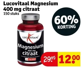 Aanbieding: Magnesium 400 mg citraat