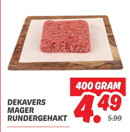 Aanbieding: Mager rundergehakt