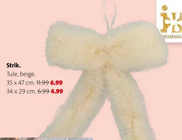 Aanbieding: Strik