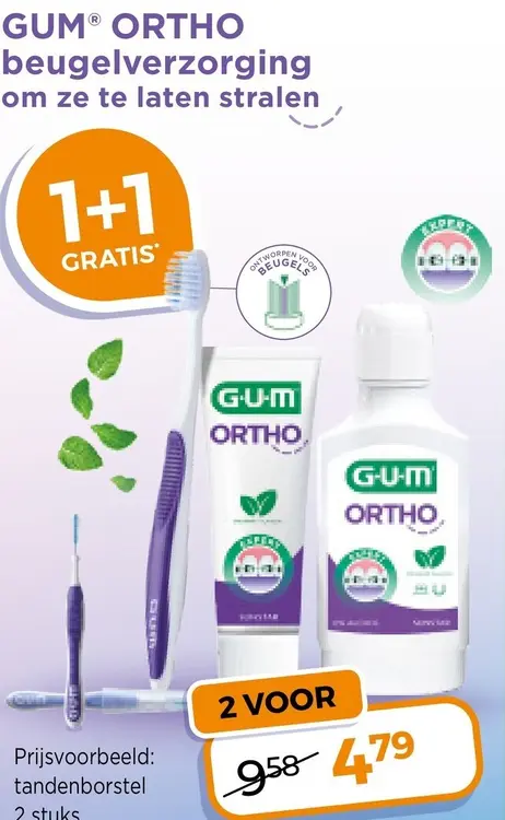 Aanbieding: GUM Beugelverzorging