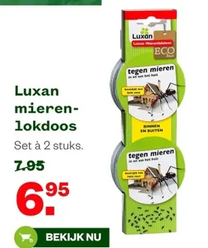Aanbieding: Luxan mieren-lokdoos