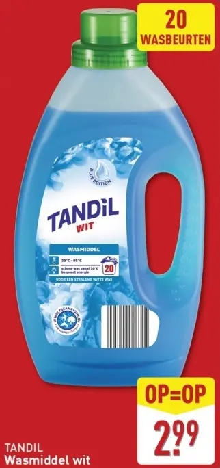 Aanbieding: Wasmiddel wit