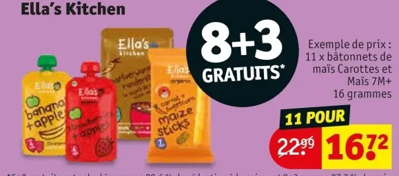 Offre: Ella's Kitchen