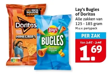 Aanbieding: Lay's Bugles of Doritos