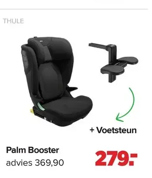 Promotie: Thule Palm Booster + Voetsteun