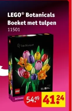 Aanbieding: LEGO Botanicals Botanicals Boeket met tulpen
