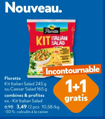 Offre: Kit Italian Salad