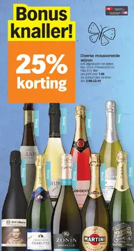 Aanbieding: Diverse mousserende wijnen