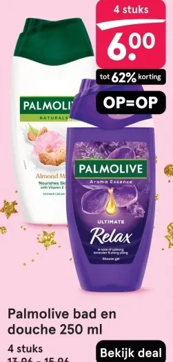 Aanbieding: Palmolive bad en douche