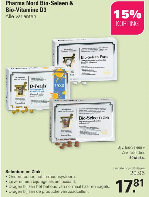 Aanbieding: Bio-Seleen + Zink Tabletten