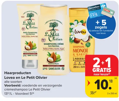 Promotie: Haarproducten