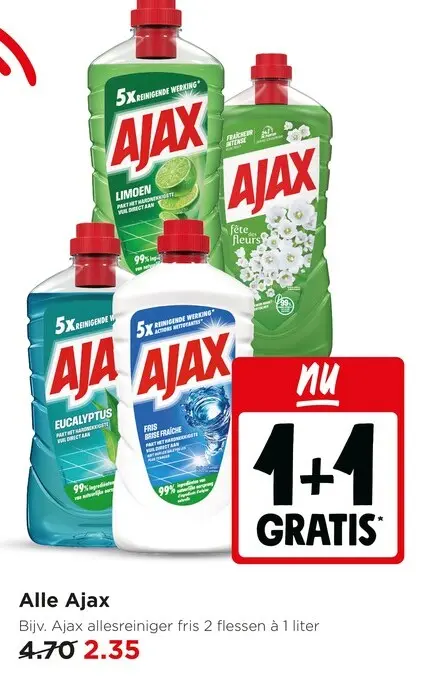Aanbieding: Ajax allesreiniger fris