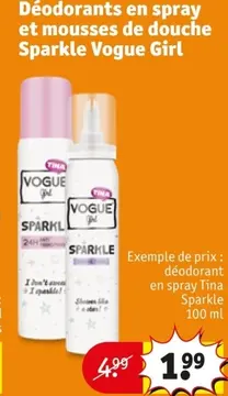 Offre: Déodorants en spray et mousses de douche Spar