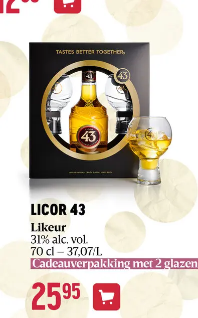 Promotie: Giftpack | 2 Glazen