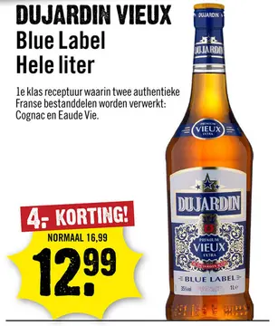 Aanbieding: Dujardin Vieux Blue Label