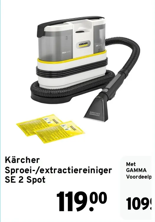 Aanbieding: Sproei-/extractiereiniger SE 2 Spot