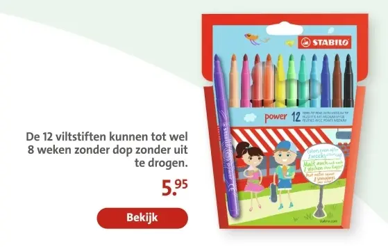 Aanbieding: Viltstiften