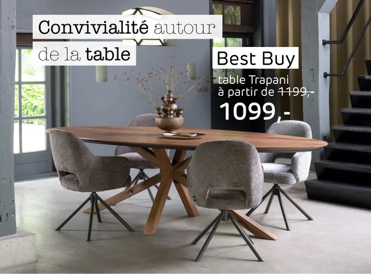 Offre: Henders & Hazel Table Trapani
