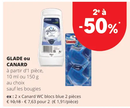 Offre: WC blocs blue