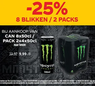 Promotie: Monster Energy