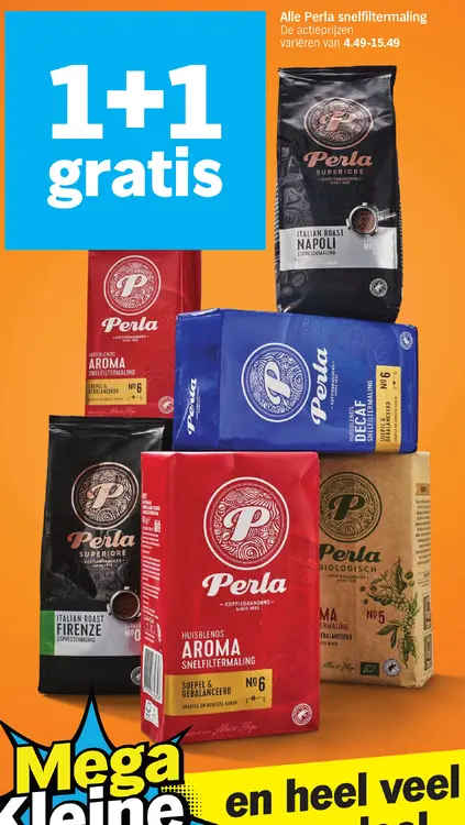 Aanbieding: Perla coffee