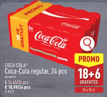 Offre: Coca-Cola regular