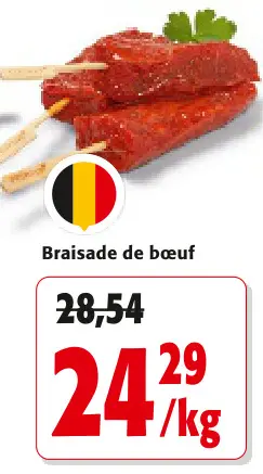 Offre: Braids de bœuf