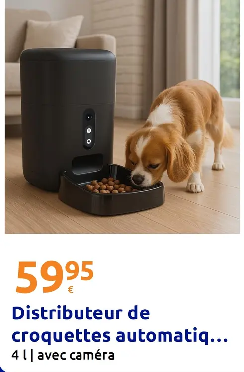 Offre: Distributeur de croquettes automatique