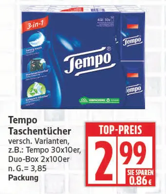 Aanbieding: Tempo Taschentücher