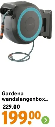 Aanbieding: Wandslangenbox roll-up 35 meter
