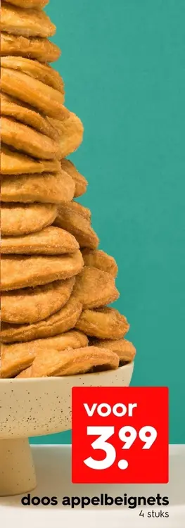 Aanbieding: doos appelbeignets