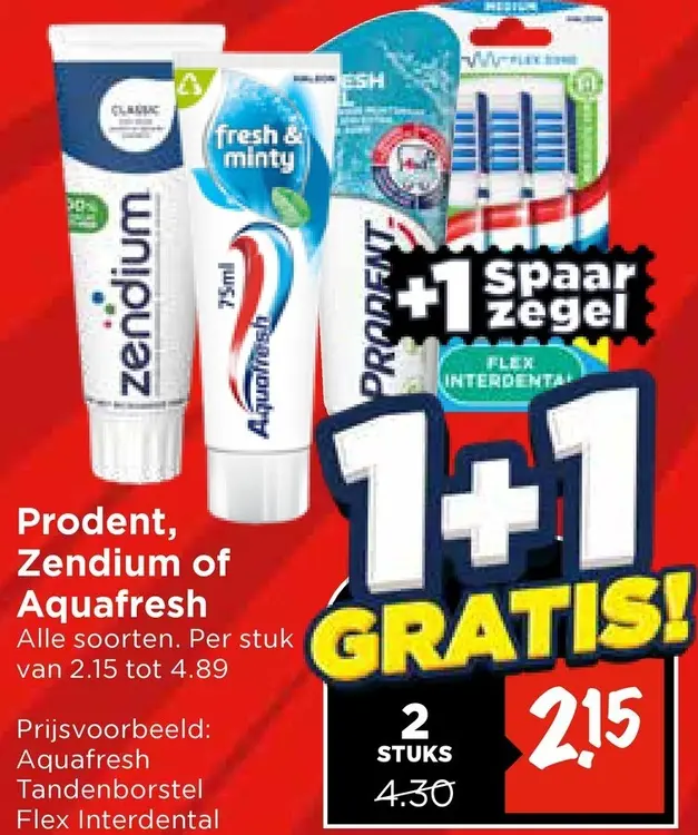 Aanbieding: Tandpasta