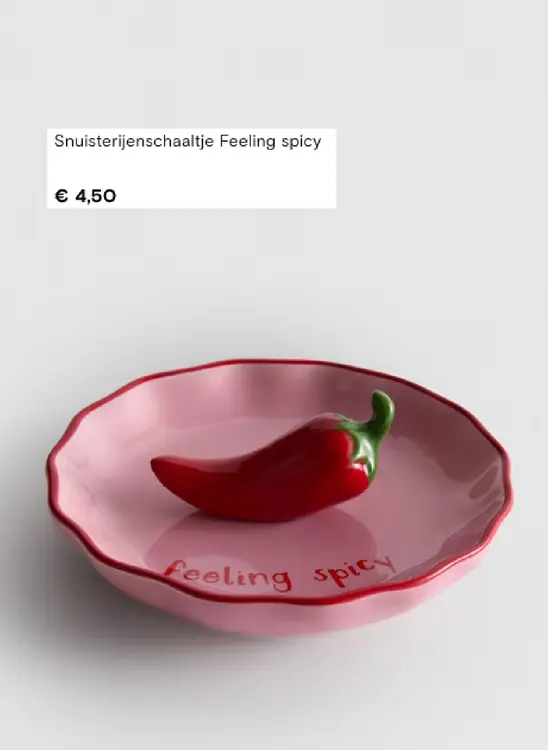 Promotie: Schaaltje feeling spicy