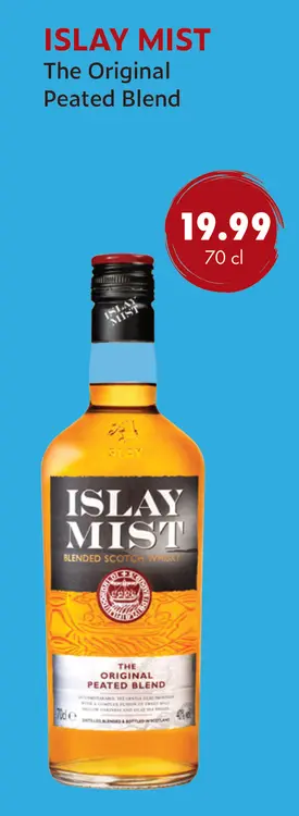 Aanbieding: ISLAY MIST The Original Peated Blend
