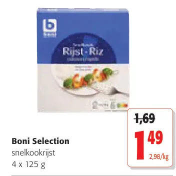 Promotie: Snelkookrijst