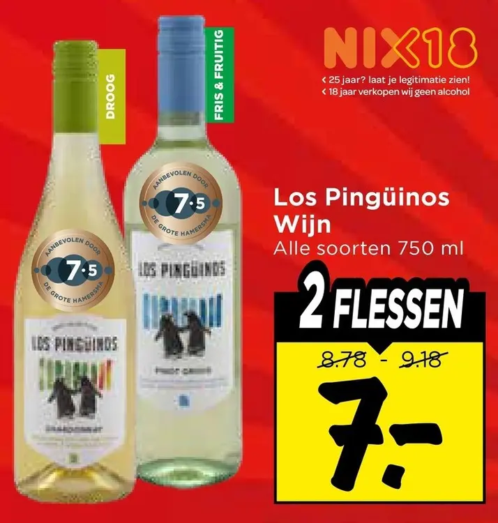 Aanbieding: Los Pingüinos Wijn