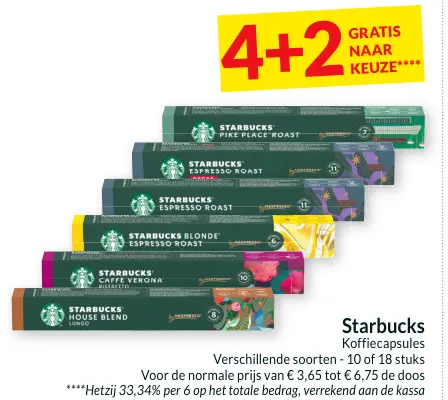 Promotie: Koffiecapsules