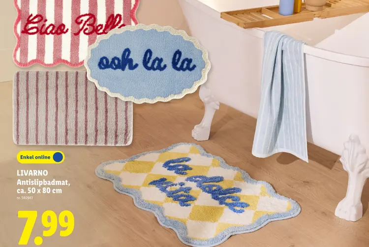 Promotie: Antislipbadmat