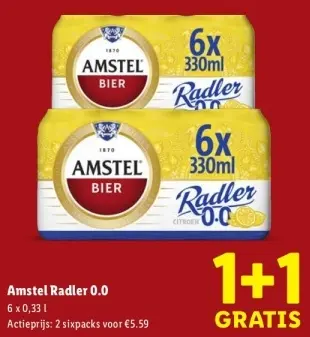 Aanbieding: Amstel Radler 0.0