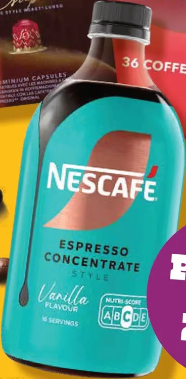 Aanbieding: Espresso concentrate vanilla flavour