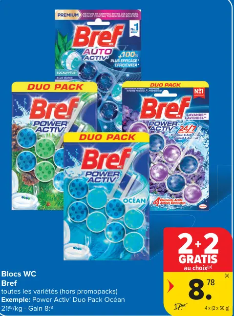 Offre: Blocs WC