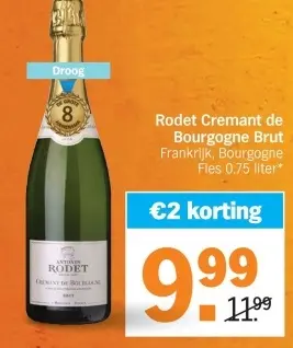 Aanbieding: Rodet Cremant de Bourgogne Brut
