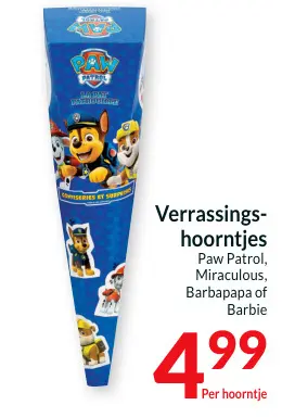 Promotie: Verrassingshoorntjes
