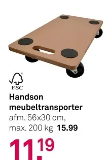 Aanbieding: meubeltransporter