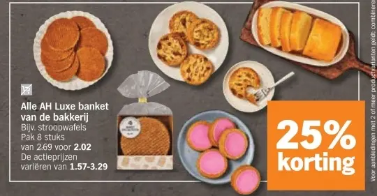 Aanbieding: AH Luxe banket van de bakkerij