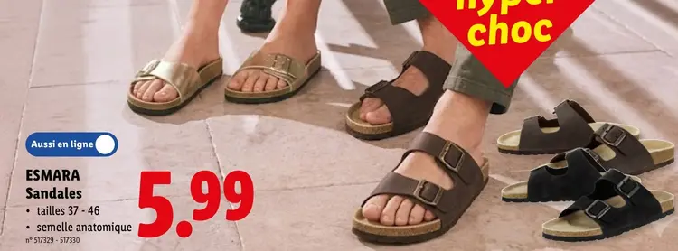 Offre: Sandales