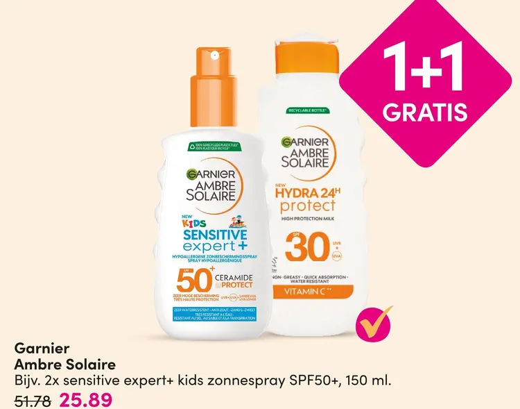 Aanbieding: Sensitive expert+ kids zonnespray SPF50+