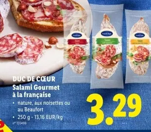 Offre: Salami Gourmet à la française