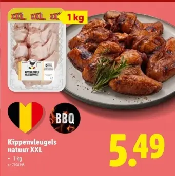 Promotie: Kippenvleugels natuur XXL