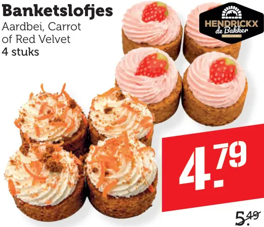 Aanbieding: Hendrickx de Bakker Banketslofjes